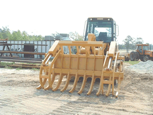 Loader Stacking Rake