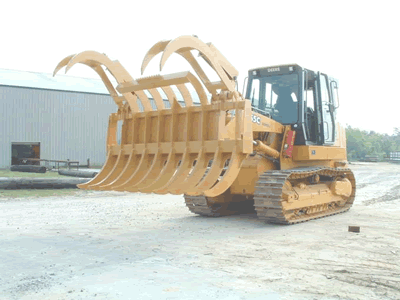 Loader Stacking Rake