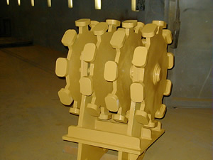 Pad Foot Compaction Wheel