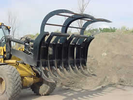 Loader Stacking Rake II