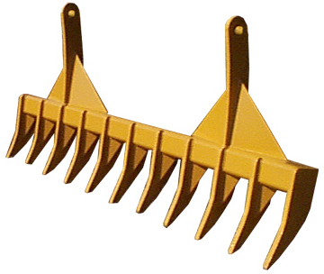 Low Profile Dozer Rake