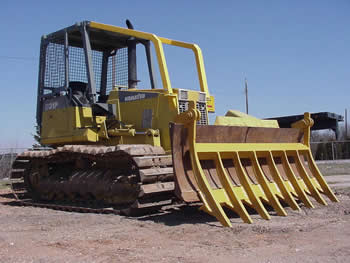 Semi-Low Profile Dozer Rake