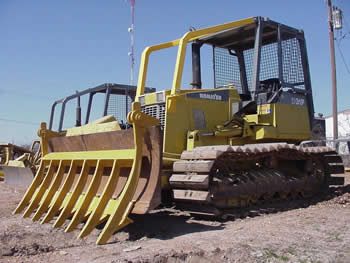 Semi-Low Profile Dozer Rake