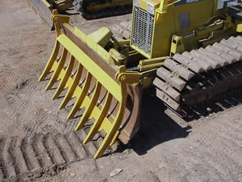 Semi-Low Profile Dozer Rake