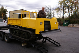 small track dumper