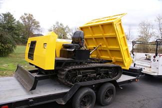 small track dumper