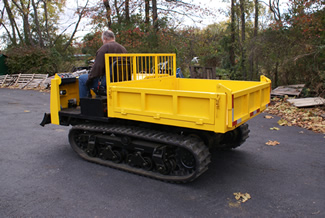 small track dumper