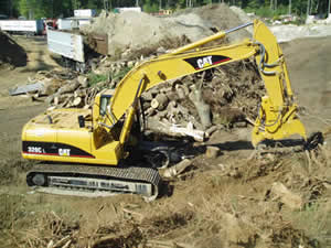 VSS Stump Shear in action