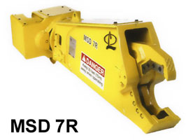 hydraulic excavator shear