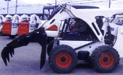 Skid Steer Grapple Rake