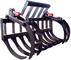 Skid Steer Stacking Rake