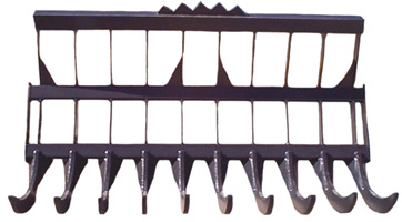 Skid Steer Stacking Rake